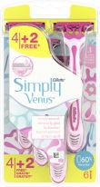 Gillette Simply Venus 3 4+2er