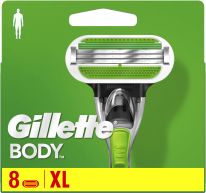 Gillette Body Systemklingen 8er