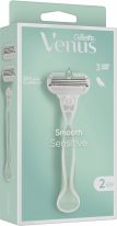 Gillette Venus Smooth Sensitive Rasierapparat mit 2 Klingen