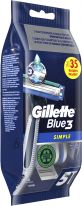 Gillette Blue 3 Simple 5er