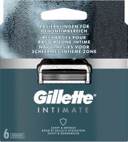 Gillette Intimate Systemklingen 6er