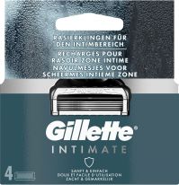 Gillette Intimate Systemklingen 4er