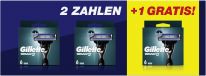 Gillette Mach3 Systemklingen 6er 3 für 2 Aktion