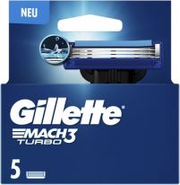 Gillette Mach3 Turbo 3D Systemklingen 5er