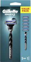 Gillette Mach3 Systemklingen 5er + Handstück