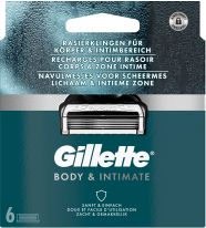 Gillette Intimate Systemklingen 6er AM