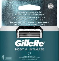 Gillette Intimate Systemklingen 4er AM