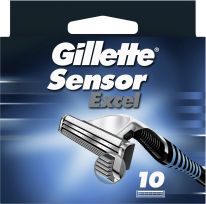 Gillette Sensor Excel Systemklingen 10er, 10pcs