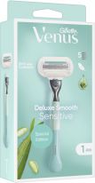 Gillette Venus Deluxe Smooth Sensitive V Edition Rasierapparat mit 1 Klinge