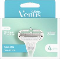 Gillette Venus Smooth Sensitive Systemklingen 4er