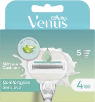 Gillette Venus Comfortglide Sensitive Systemklingen 4er