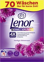 Lenor Waschmittel Pulver Amethyst Blütentraum 70WL 4200g