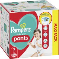 Pampers Baby Dry Pants Gr.7 Extra Large 17+kg Maxi Pack 60pcs