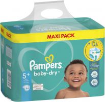 Pampers Baby Dry Gr.5+ Junior Plus 12-17kg Maxi Pack 84pcs