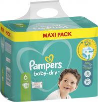 Pampers Baby Dry Gr.6 Extra Large 13-18kg Maxi Pack 78pcs