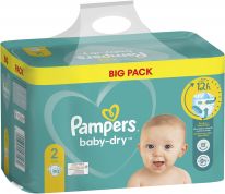 Pampers Baby Dry Gr. 2 Mini 4-8kg Big Pack 90pcs