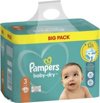 Pampers Baby Dry Gr. 3 Midi 6-10kg Big Pack 80pcs