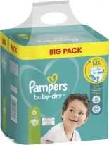 Pampers Baby Dry Gr.6 Extra Large 13-18kg Big Pack 52pcs