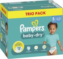 Pampers Baby Dry Gr.5 Junior 11-16kg Trio Pack 117pcs