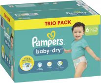 Pampers Baby Dry Gr.6 Extra Large 13-18kg Trio Pack 102pcs