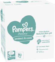 Pampers Feuchte Tücher Harmonie Protect + Care 24x