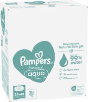 Pampers Feuchte Tücher Harmonie Aqua 24x