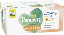 Pampers Feuchte Tücher Harmonie Protect + Care 9x