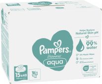 Pampers Feuchte Tücher Aqua ECom 15x