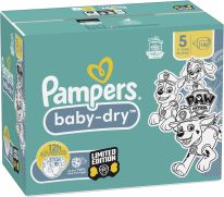 Pampers Baby Dry Gr.5 Junior 11-16kg MonatsBox Paw Patrol