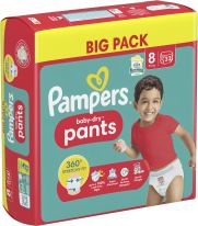 Pampers Baby Dry Pants Gr.8 Extra Large 19+kg Big Pack