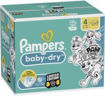 Pampers Baby Dry Gr.4 Maxi 9-14kg MonatsBox Paw Patrol