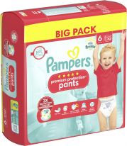 Pampers Premium Protection Pants Gr.6 Extra Large 15+kg Big Pack