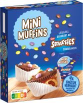 Nestle Smarties Muffins 4x30g, Display, 81pcs