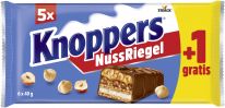 Storck Limited Knoppers NussRiegel 5+1 240g