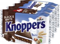 Storck Limited Knoppers Black & White Multipack 4x25g