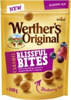 Storck Limited Werther's Original Caramel Bites Blueberry Acai 140g