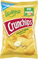 Lorenz Crunchips Cheese & Onion 150g, 20pcs