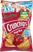 Lorenz Crunchips XXL Paprika 220g, 16pcs