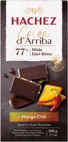 Hachez Cocoa d'Arriba Mango Chili 77% 100g