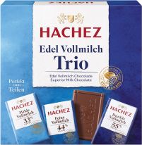 Hachez Edel Vollmilch Trio 150g