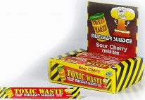 Toxic Waste Nuclear Sludge Cherry Chew Bar 20g