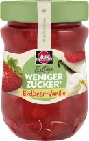 Schwartau Extra Weniger Zucker Erdbeer-Vanille 300g