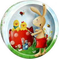 Heidel Easter Runddose “Ostergrüße“ 3D Optik 97g