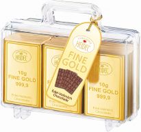 Heidel Großer Goldkoffer Edel-Vollmilch 120g