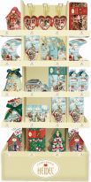 Heidel Christmas Engel Nostalgie, Display, 202pcs