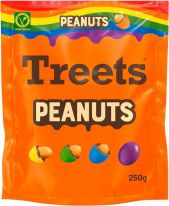 Treets Peanuts Rainbow 250g
