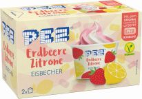 PEZ Becher Erdbeere Zitrone 2x140ml