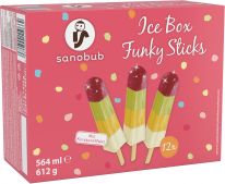 Sanobub Funky Sticks 12x47ml