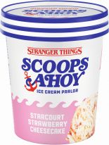 Scoops Ahoy Starcourt Strawberry Cheescake 464ml