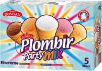 Plombir Party Mix 5 Stück 600ml